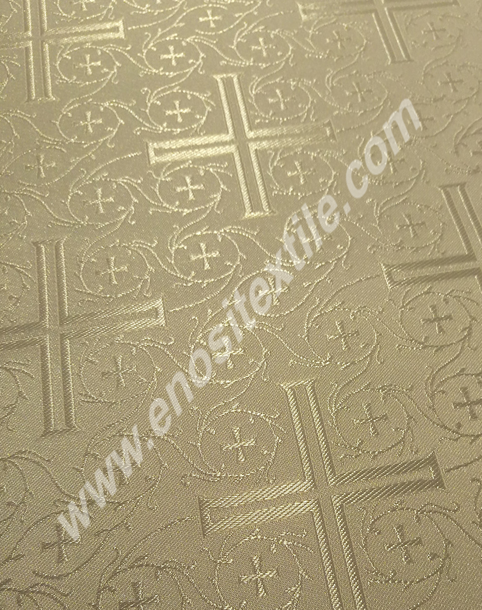 KL-029 White-Silver Brocade Fabrics